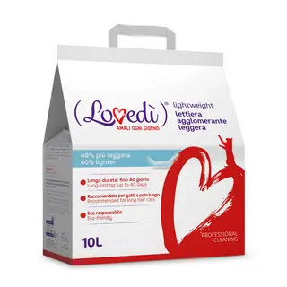 Loved㬠gatto lettiera agglomerante lightweight 10l