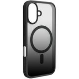Funda De Silicona Gel Tpu Con Magsafe Puro Gradient Negro Transparente Para Iphone Se 2025 (8018417500930)
