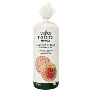 CONAD VERSO NATURA Gallette di Riso Biologiche 150 g - 8003170092549
