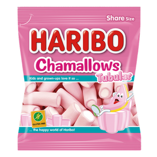 Haribo Chamallows Tubular Nubes Rosas 90g