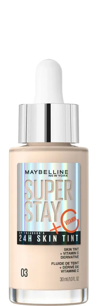 Maybelline Super Stay 24H Skin Tint Długotrwały podkład rozświetlający 03