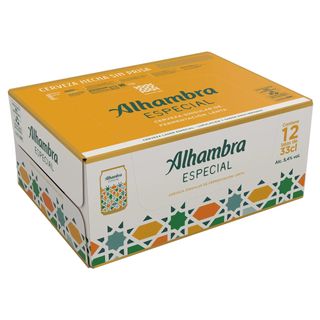 Cerveza Alhambra Lager Singular 12 Uds. X 33 Cl.