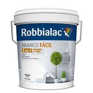 Tinta Pared Mat Branco Facil Rob 5L Br (18725812)