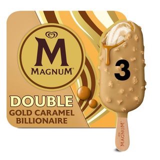 Magnum Double Gold Caramel Bilionaire 3x70g
