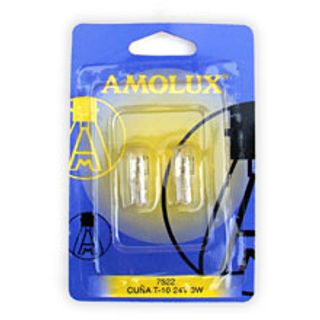 Am. Cuña T10 Blister 2 Lamp. 12V5W