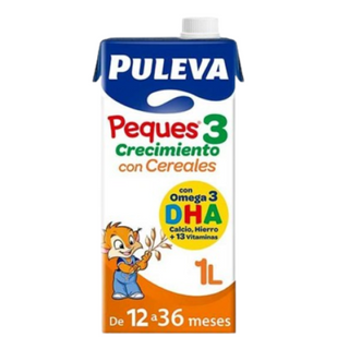 Leche Puleva Peques 3 Cereales 1L