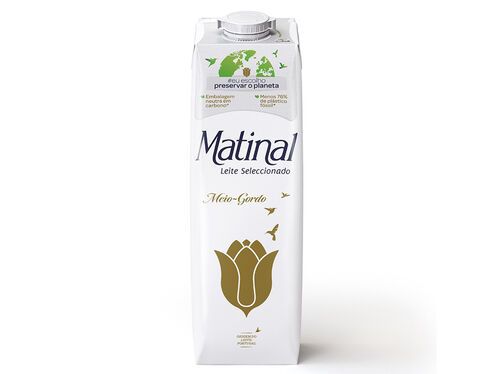 LEITE MATINAL UHT ESPECIAL MEIO GORDO 1L