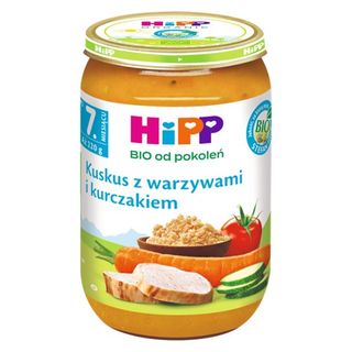 Hipp Bio Kuskus z warzywami i kurczakiem, 220 g