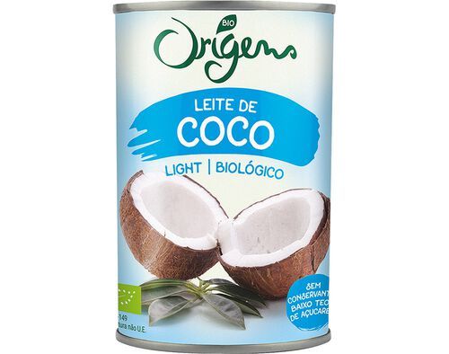 LEITE ORIGENS COCO LIGHT BIO 12% MEIO GORDO 400ML