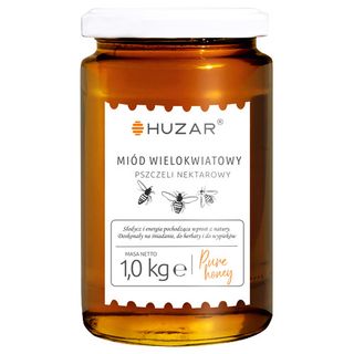 Huzar Miód pszczeli wielokwiatowy, 1 kg