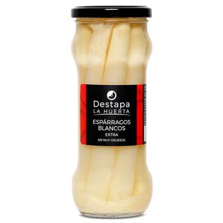Espárragos Blancos 6/9 Piezas Destapa La Huerta Frasco 205 G