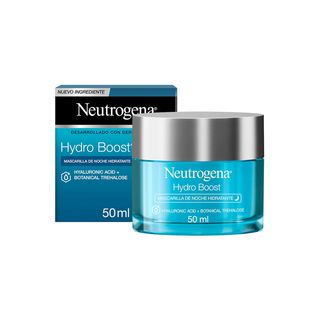 Neutrogena Hydro Boost Mascarilla De Noche Hidratante, 50 Ml (282291)