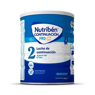 Leche De Continuacion 2 800 Gramos Nutriben N1690951 (8430094303107)
