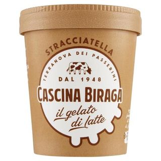 Gelato Alla Stracciatella Granella Di Modica Igp 320G Cascina Biraga