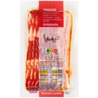 Panceta Curada Adobada Eroski, Sobre 150G (25017369)