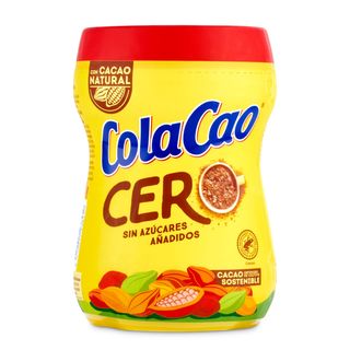 Cacao Soluble 0% Azúcares Añadidos Colacao Bote 325 G
