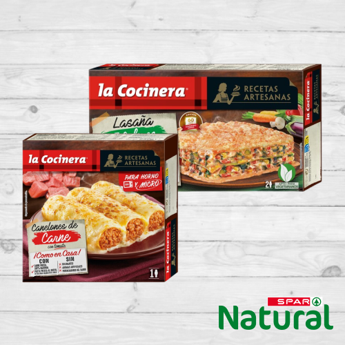 Lasañas y Canelones.