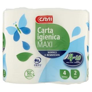 Carta Igienica Crai 4 Maxi Rot