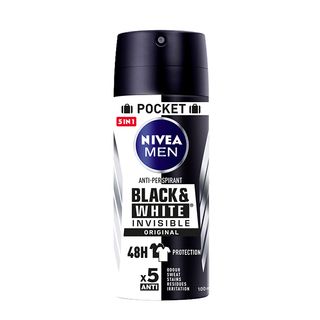 Nivea desodorante invisible b&w men spray 100 ml