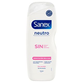 Gel de ducha o baño Zero% Anti-Pollution - Sanex - 600 ml 8718951590793