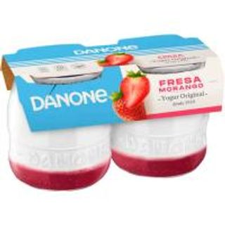 Yogur Original Con Fresas Danone 2X130 Gr. (579359)