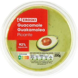 Guacamole Picante Eroski, Tarrina 500 Gr. (24929226)