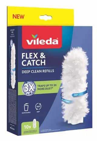 Vileda Flex And Catch Refills 10 Pezzi Fhp2486