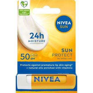 Nivea Sun Protect Pielęgnująca pomadka do ust z wysoką ochroną SPF 50 4,8 g