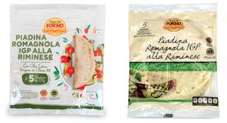 Piadina Romagnola IGP alla Riminese 5 pezzi