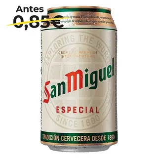 San Miguel Especial Cerveza Lata 330ml