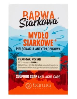 Barwa Siarkowa specjalistyczne mydło siarkowe antybakteryjne 100 g