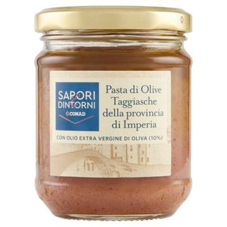 SAPORI & DINTORNI CONAD Pasta di Olive Taggiasche della provincia di Imperia con Olio EVO 10% 180 g - 80038498
