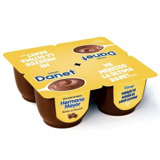 Natillas Chocolate Danet P4X125G