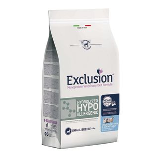 Exclusion dog hypoallergenic small al pesce 2kg