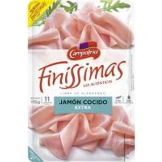 Campofrio Jamón Cocido Lonchas Finissimas 115G (4382818)