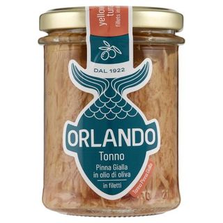 Orlando Tonno Pinna Gialla in olio di oliva in filetti 190 g