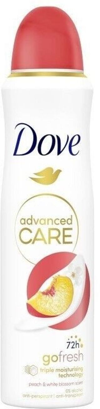 DOVE ADVANCED CARE DEODORANTE SPRAY 150ML PESCA ELI6029