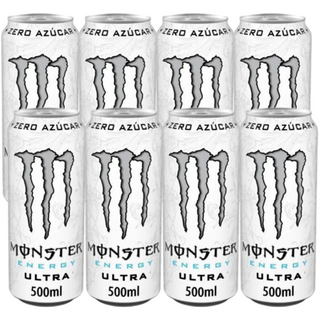 Monster Energy Ultra White Lata 8x500ml
