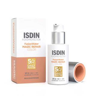 Protección Con Color Spf50 Isdin Age Repair, Dosificador 50 Ml. (8429420206014)