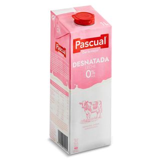 Leche Desnatada Pascual Brik 1 L