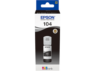 Flacone di inchiostro EPSON Ecotank 104 Nero - 8715946655802