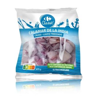 Calamar Troceado Carrefour 400