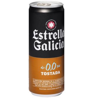 Cerveza Estrella Galicia 0.0 Tostada Lata 33 Cl