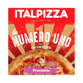 Pizza Jamon Cocido Sabor Ahumado Italpizza 430G