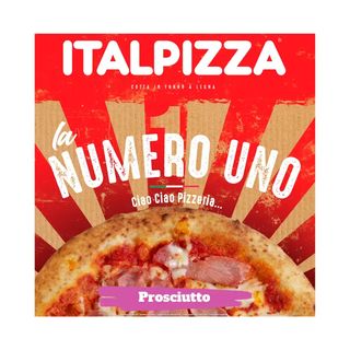 Pizza Jamon Cocido Sabor Ahumado Italpizza 430G