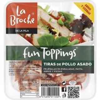 Tiras De Pollo Fun Toppings La Pila Bandeja 125 Gr. (15770266)