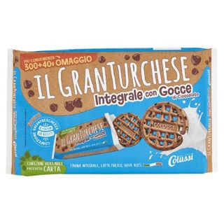 Colussi Il Granturchese Integrale Con Gocce Di Cioccolato 340 G - 151082