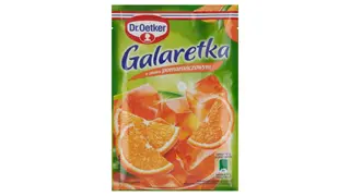 Dr.Oetker - Galaretka o smaku pomarańczowym - 72 g