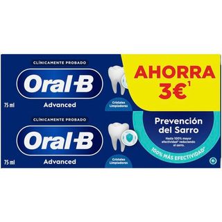 Dentífrico ORAL B PRO-EXPERT ADVANCE SCIENCE, pack 2x75 ml (26567073)
