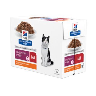 Hill'S Prescription Diet Digestive Care I/D Pollo En Salsa Sobre Para Gatos Multipack 1.02Kg